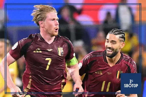 SBOTOP: Belgium Triumphs 2-0 Over Romania as Tielemans and De Bruyne Lead Red Devils' Euro 2024 Comeback