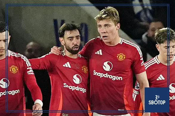 SBOTOP: Hojlund and Garnacho Shine as Man Utd Sink Leicester 3-0 Amid Van Nistelrooy's Struggles