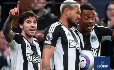SBOTOP: Sandro Tonali's Spectacular Goal Fuels Eddie Howe's Champions League Aspirations