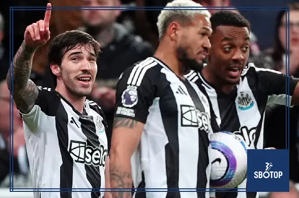 SBOTOP: Sandro Tonali's Spectacular Goal Fuels Eddie Howe's Champions League Aspirations