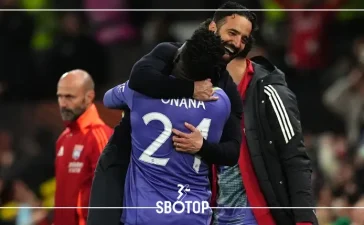 SBOTOP: Ruben Amorim Channels 1999 Spirit as Man Utd Triumphs 5-4 Over Lyon (Agg 7-6) in Europa League Comeback