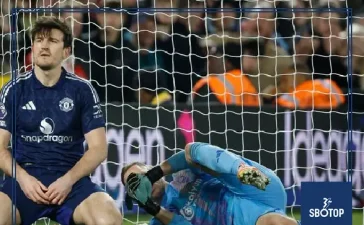 SBOTOP: Man Utd Boss Defends Using Harry Maguire as Emergency Striker Amid Scoring Woes