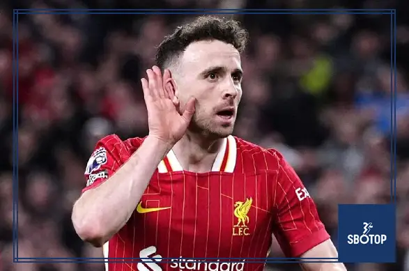 SBOTOP: Diogo Jota Secures Reds' Victory Amid Tarkowski's Controversial Challenge