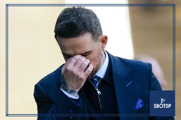 SBOTOP: Interim Rangers Boss Vows Change After Furious Reaction to 2-0 Loss Against Hibernian