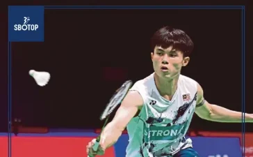 SBOTOP-Justin Embracing Bench Role with Winning Mentality at Sudirman Cup