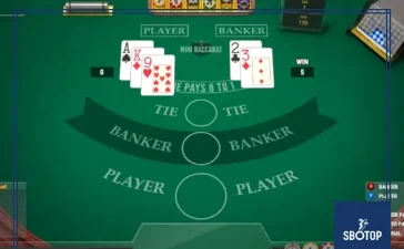SBOTOP-Mini Baccarat With The Small Table Game And Big-Time Excitement