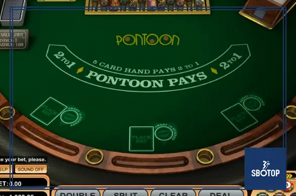 SBOTOP-The Birth of Pontoon – Blackjack with a Uniquely Slick English Twist
