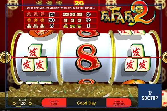 SBOTOP-The Minimalist Slot That Can Make You Rich, Fa Fa Fa