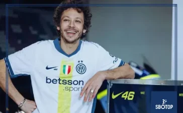 SBOTOP-Valentino Rossi's Special Edition Jersey, Where Football Meets the Racing World
