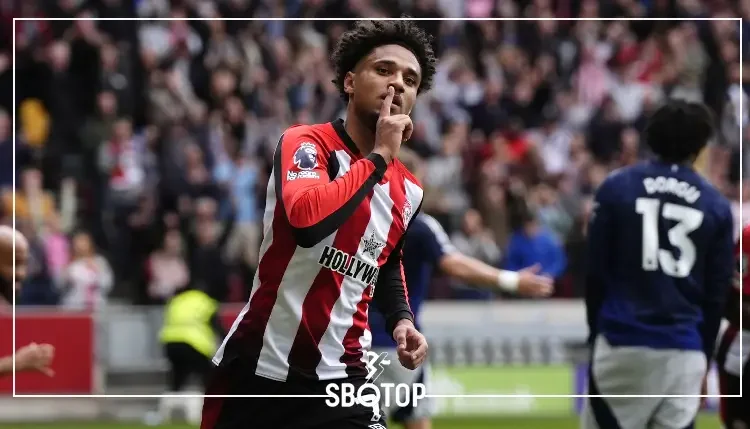 SBOTOP: Brentford Edge Past Man Utd 4-3 in Seven-Goal Thriller as Kevin Schade Shines with a Brace