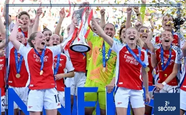 SBOTOP: Blackstenius Stunner Secures Women's Champions League Glory for Gunners Over Barca