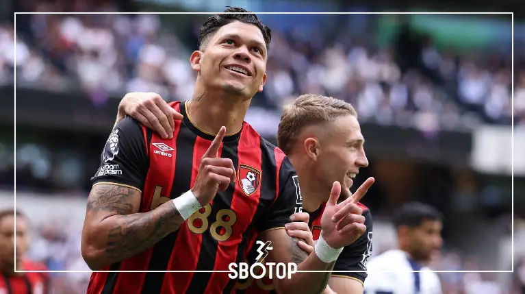 SBOTOP Tottenham 0-1 Bournemouth: Cherries Hand Thomas Frank First Premier League Defeat as Spurs Manager