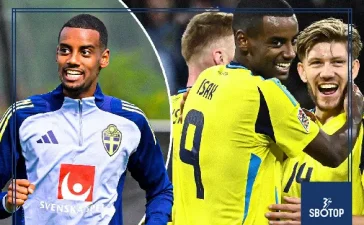 SBOTOP: Alexander Isak All Smiles with Sweden as He Gears Up for Highly Anticipated Liverpool Debut