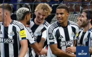 SBOTOP Magpies Soar in Brussels: Anthony Gordon Inspires Newcastle to Dominant 4–0 Triumph Over Union Saint-Gilloise for First Champions League Victory