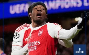 SBOTOP: Arsenal Claim Statement Champions League Victory Over Bayern Munich with Goals from Madueke and Martinelli