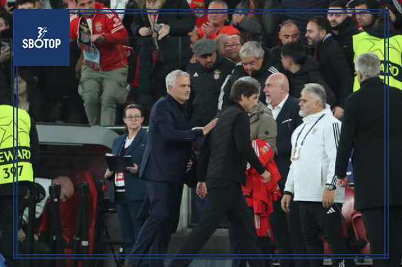 SBOTOP : Benfica Humble Napoli as Jose Mourinho Takes Aim at Antonio Conte’s Reaction