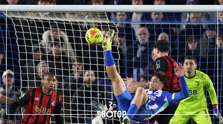 SBOTOP Brighton 1-1 Bournemouth: Kostoulas’ Stunning Late Equaliser Secures Point for Seagulls