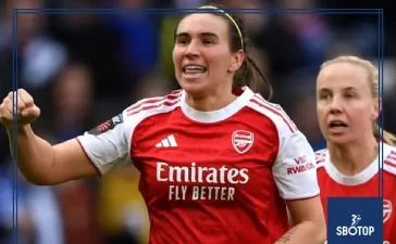 SBOTOP: Arsenal Close Gap on WSL Leaders as Mead and Caldentey Sink Chelsea at Stamford Bridge