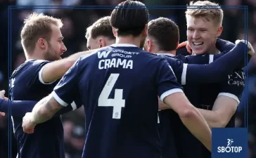 SBOTOP: Millwall Dominate South London Derby with Emphatic Four-Goal Rout of Charlton