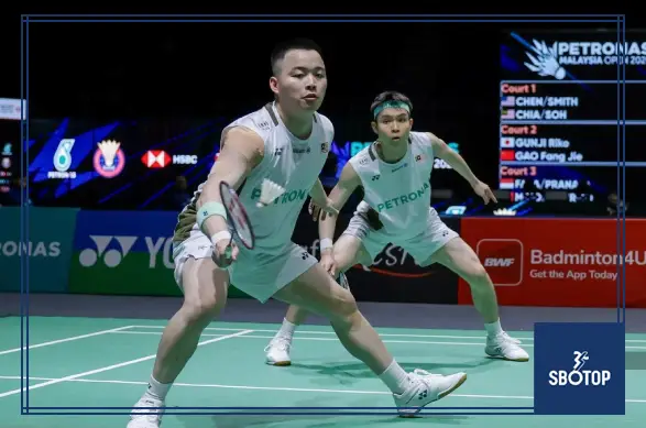 SBOTOP : Aaron Wooi Yik Overcome Wind and Unforced Errors to Progress at Malaysia Open
