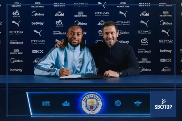 SBOTOP : Antoine Semenyo Joins Manchester City, Ready to Take the Next Step Under Pep Guardiola