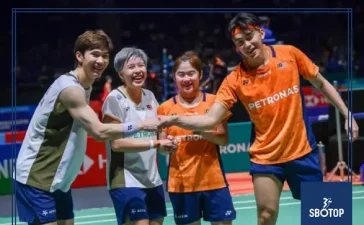 SBOTOP _ Tang Jie and Ee Wei Storm into Malaysian Open Quarter Finals with Commanding Win