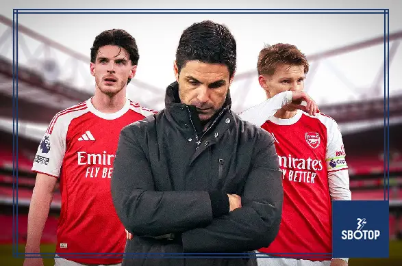 SBOTOP Pressure Mounts at the Emirates: Analysing Mikel Arteta’s Challenges as Arsenal’s Title Dream Is Tested
