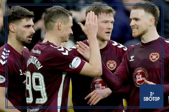 SBOTOP Chesnokov’s Clincher: Hearts Edge Falkirk to Extend Lead Atop Scottish Premiership