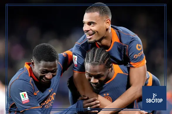 SBOTOP : Ange-Yoan Bonny Beams After Leading Inter Milan to Coppa Italia Semifinals