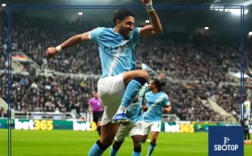 SBOTOP: Omar Marmoush Shines as Manchester City Comeback to Defeat Newcastle 3-1 and Secure FA Cup Quarter-Final Spot