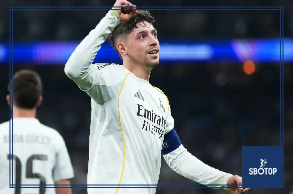 SBOTOP: Valverde’s Spectacular Hat-Trick Powers Real Madrid to 3-0 Victory Pushing Manchester City Toward Champions League Elimination