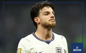 SBOTOP: England Face Declan Rice Fitness Scare as Illness Threatens Norway Quarter-Final Preparations