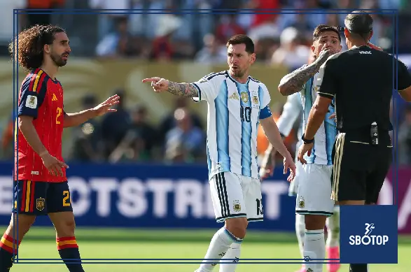 SBOTOP: Lionel Messi Faces Fierce Backlash Over ‘Embarrassing’ Bid to Get Marc Cucurella Sent Off in World Cup Final