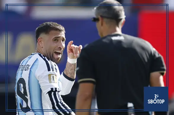 SBOTOP: Nicolás Otamendi Blasts Rodri Over Alleged Referee Pressure After Argentina’s World Cup Final Loss