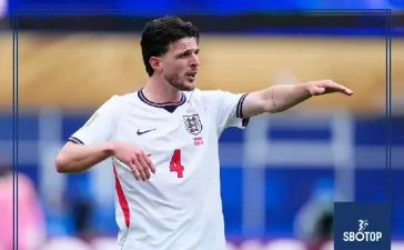 SBOTOP: Declan Rice Declares Himself Ready for Argentina Showdown After Recovering from Virus Scare