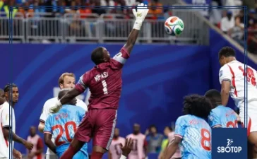 SBOTOP : Lionel Mpasi Earns Global Praise After Heroic Performance on the Big Stage