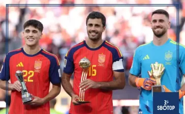 SBOTOP : Spain Rule the World Again as Bernal's Trio Sweep 2026 World Cup Awards