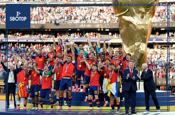 SBOTOP: Donald Trump Appears to Be ‘Edited Out’ of Spain’s World Cup Winners’ Picture