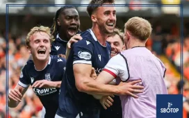 SBOTOP: Dundee Claim Derby Glory with 2-0 Win Over Dundee United as Wright and Bevan Strike for Dark Blues
