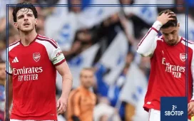 SBOTOP: Brighton Deliver a Stunning Blow to Arsenal as Arteta’s Champions Finally Lose Their Perfect Start