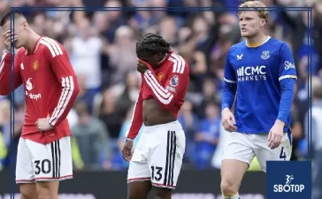 SBOTOP Everton 2-2 Manchester United: Neville Warns Defensive Woes Continue to Haunt Ruben Amorim’s Side