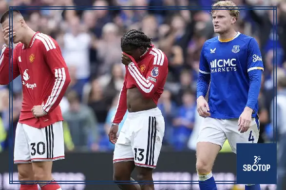 SBOTOP Everton 2-2 Manchester United: Neville Warns Defensive Woes Continue to Haunt Ruben Amorim’s Side