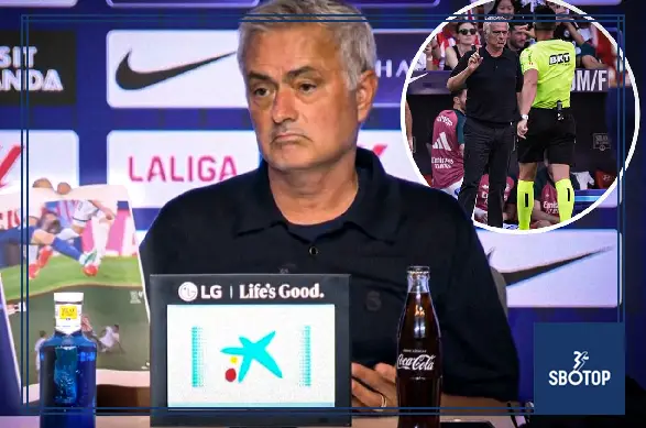 SBOTOP Mourinho Brings the Receipts: Real Madrid Defeat to Atlético Sparks Fiery Refereeing Row