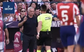 SBOPTOP: Jose Mourinho Criticizes Referee After Madrid Derby Defeat