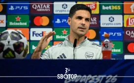 SBOTOP Mikel Arteta Taken Aback by Gabriel Jesus's Remarks Following Arsenal Departure