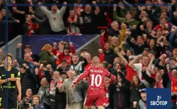 SBOTOP : Alexis Mac Allister Leads Liverpool’s Dramatic 2-1 Comeback Against Atletico