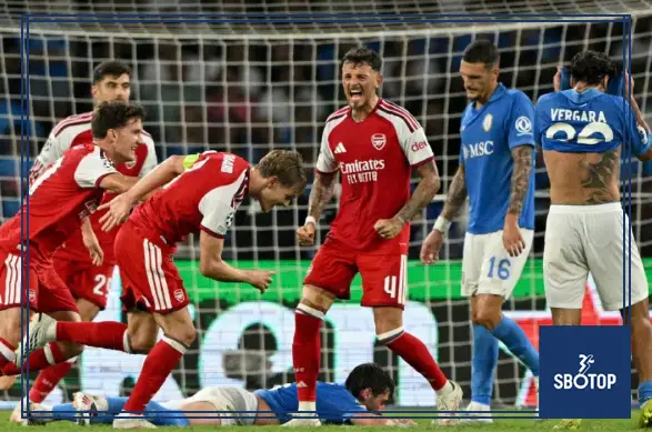 SBOTOP : Arsenal Only Beat Napoli 1-0 as Arteta Laments Missed Chances