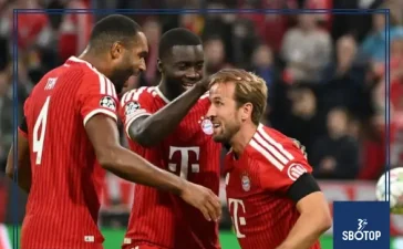 SBOTOP : Bayern Munich Run Riot in the Champions League as Harry Kane Sends Warning