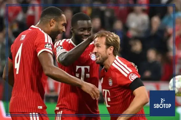 SBOTOP : Bayern Munich Run Riot in the Champions League as Harry Kane Sends Warning