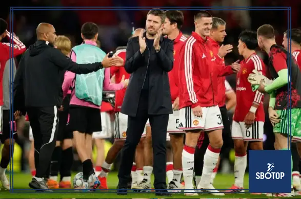 SBOTOP : Manchester United Cruise to Champions League Win as Carrick Praises Squad